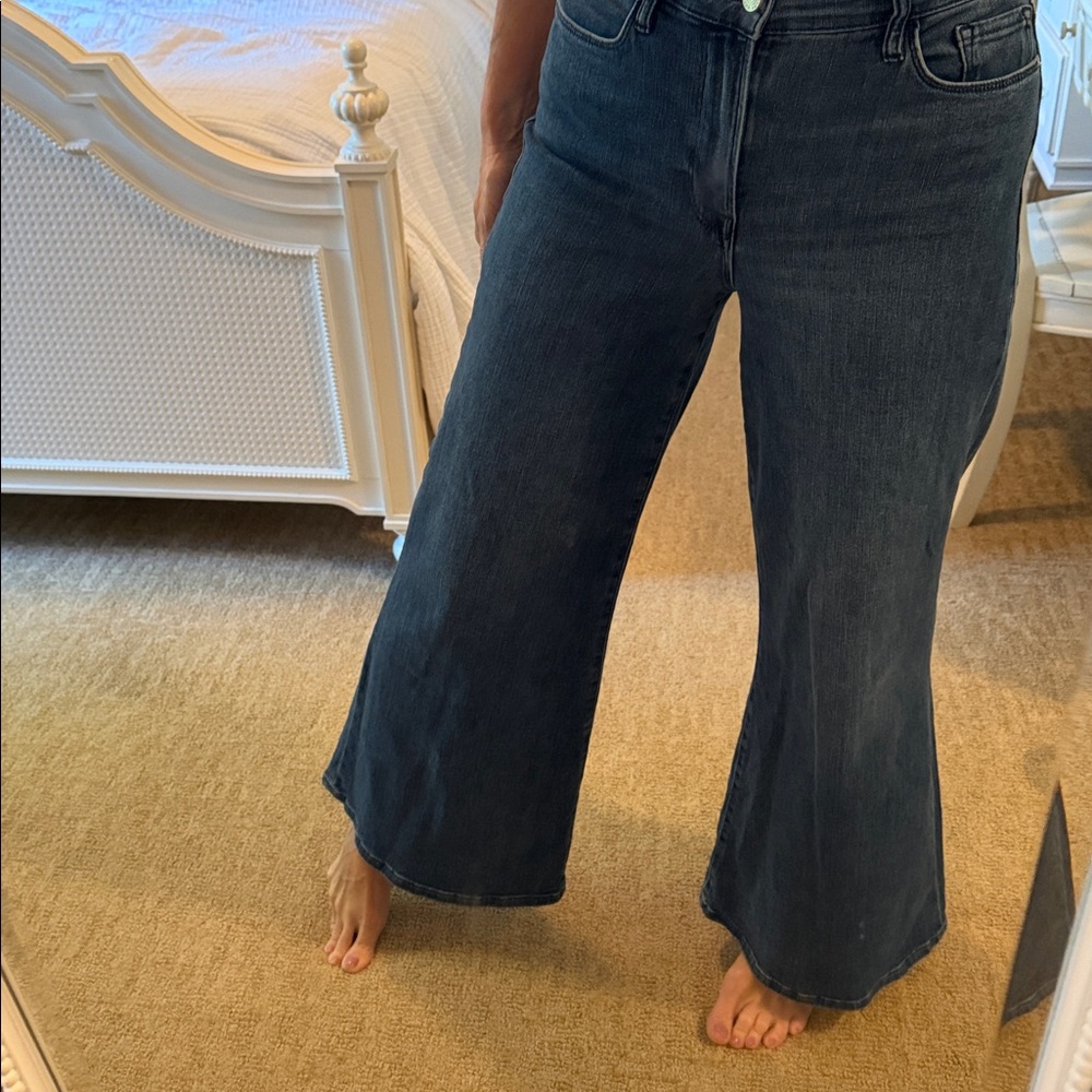 Frame Denim Le Palazzo Crop Jeans size 29